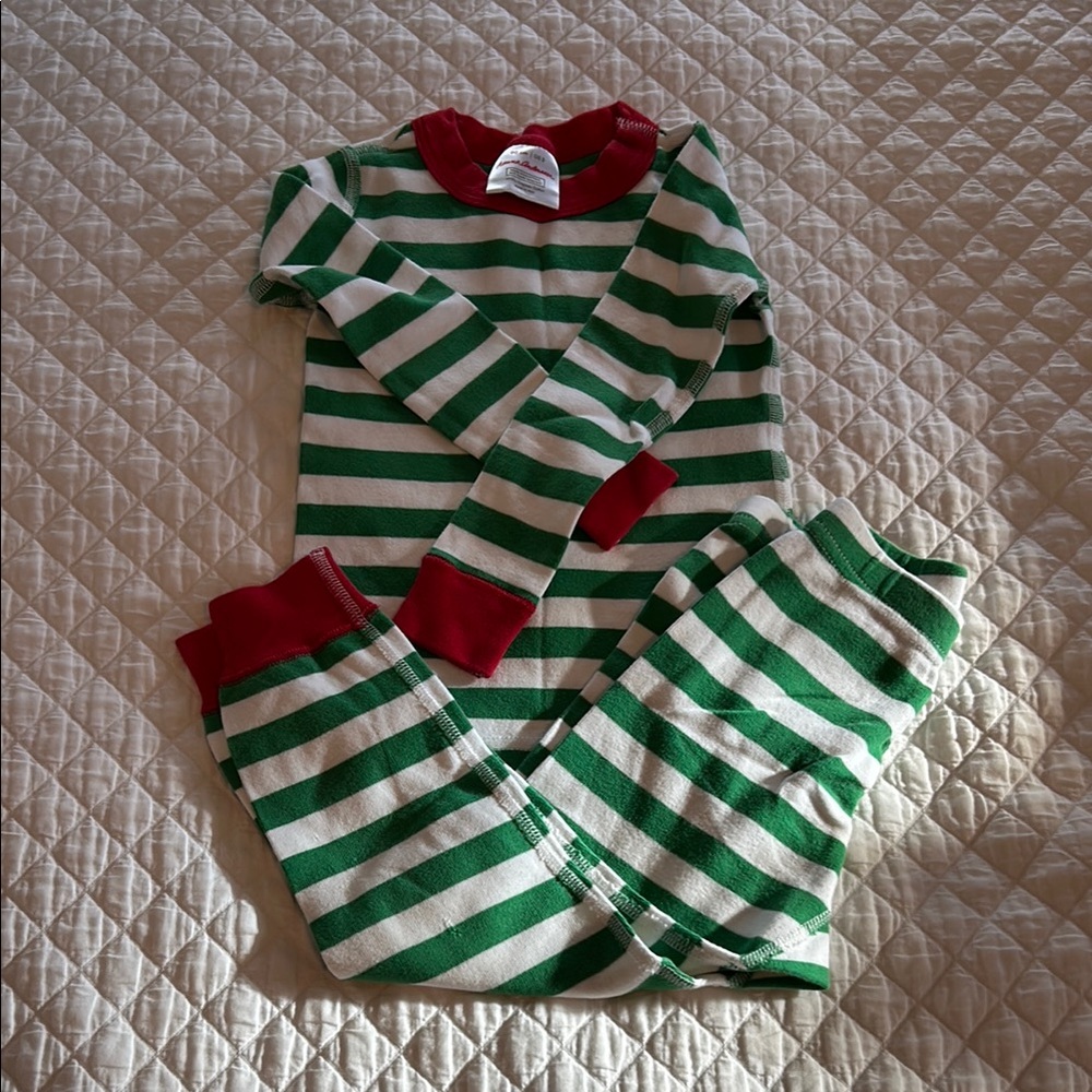 Hanna Andersson Christmas Pajamas Sz 3